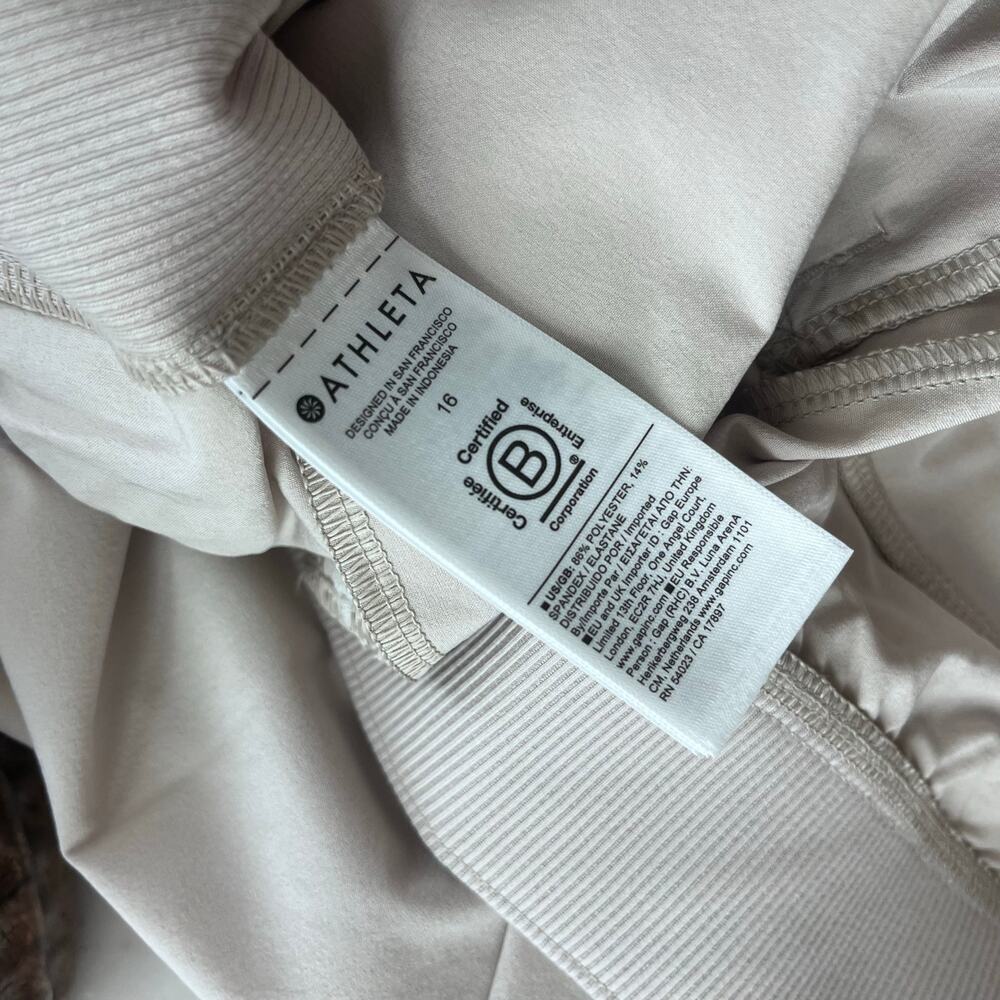New Athleta Brooklyn Ankle Pant Jogger Slim Leg 16 Plus Abalone NWT Cheville - Picture 10 of 11